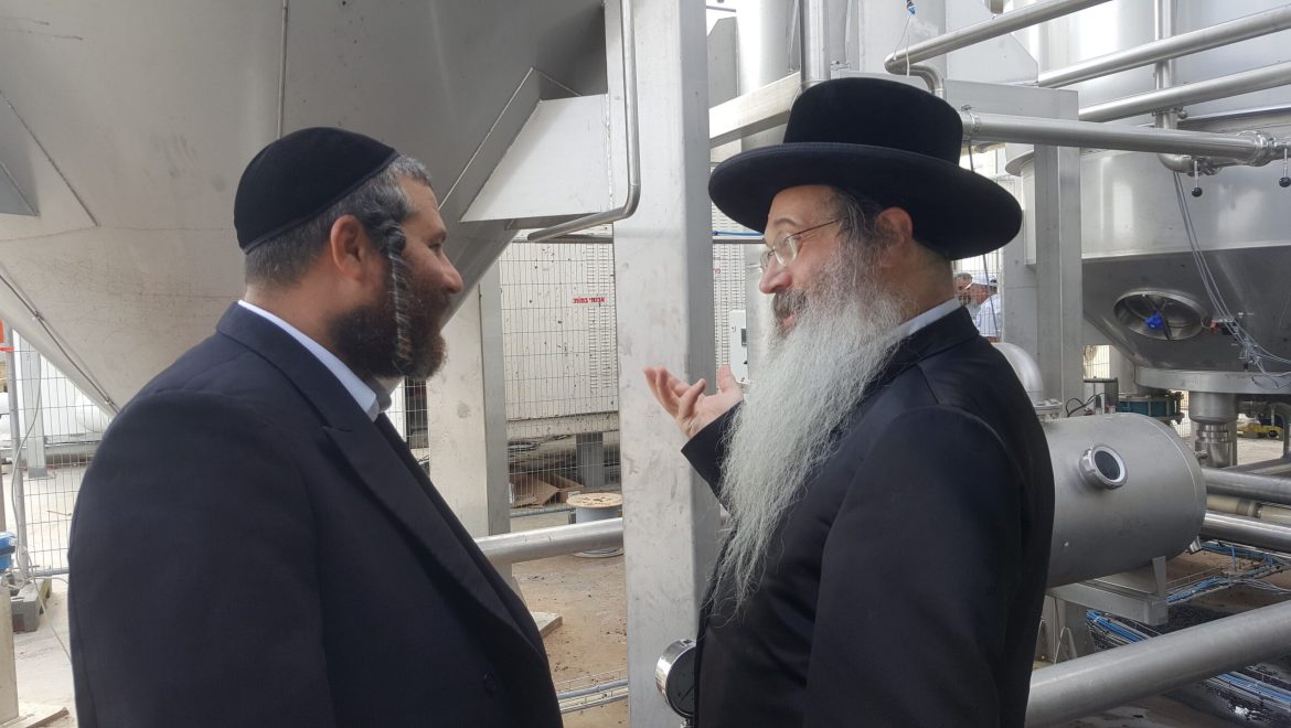 הרה”ג ר’ פינחס ליבוש פאדווא שליט”א בפעילות מטעם מערכת הכשרות
